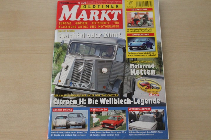 Deckblatt Oldtimer Markt (12/2006)